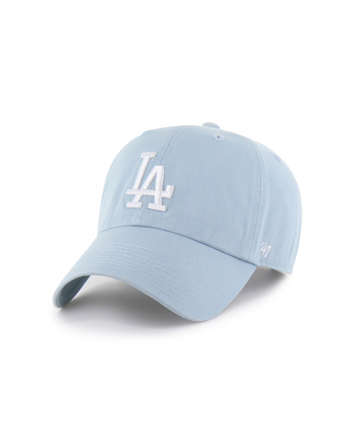 Casquettes 47 brand 47 Cleanup Losdod Med Blue, vue de ¾ face