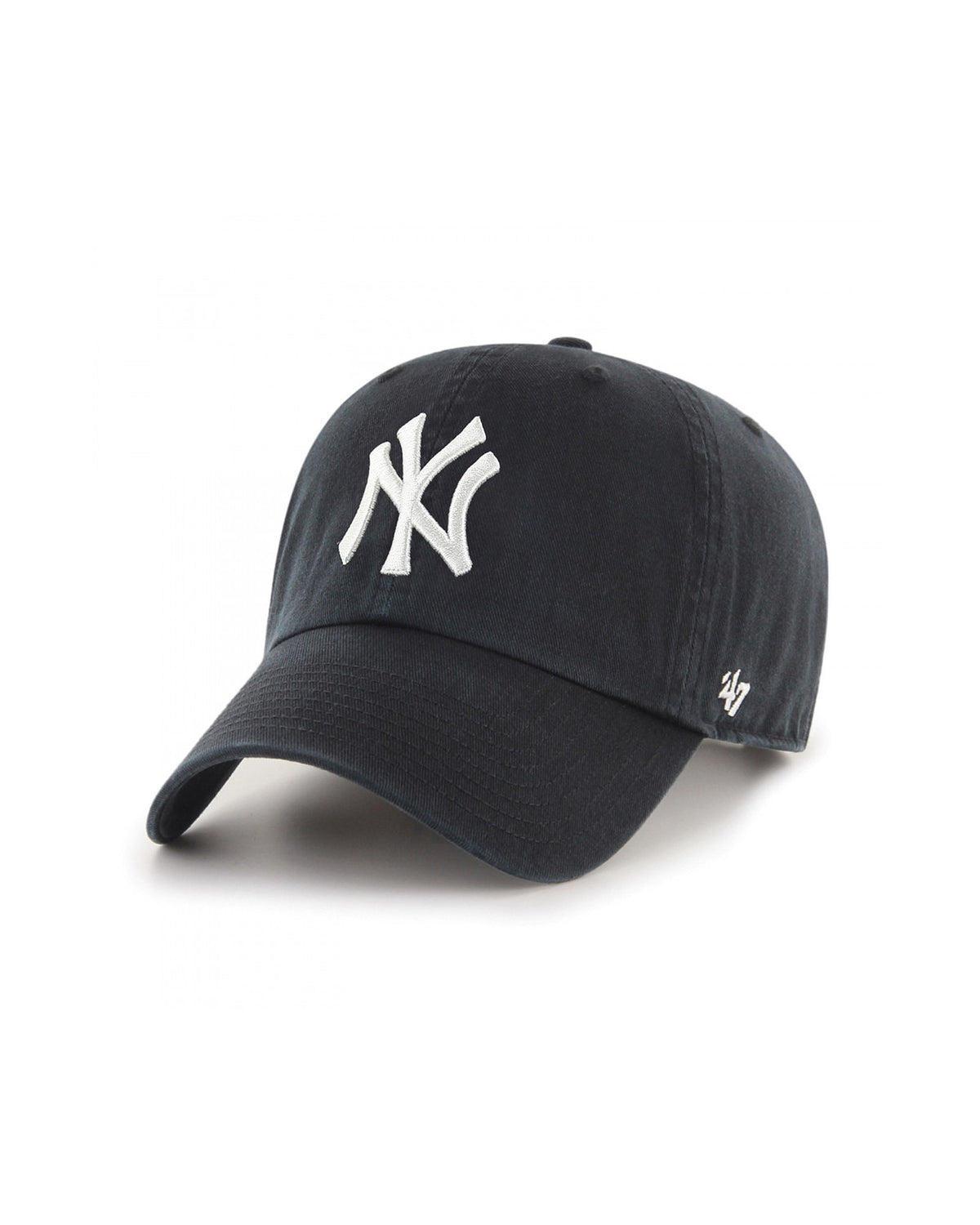 Casquettes 47 brand 47 Cleanup Neyyan Black, vue de ¾ face
