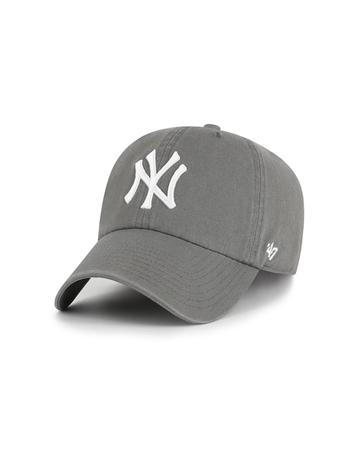Casquettes 47 brand 47 Cleanup Neyyan Grey Med, vue de ¾ face