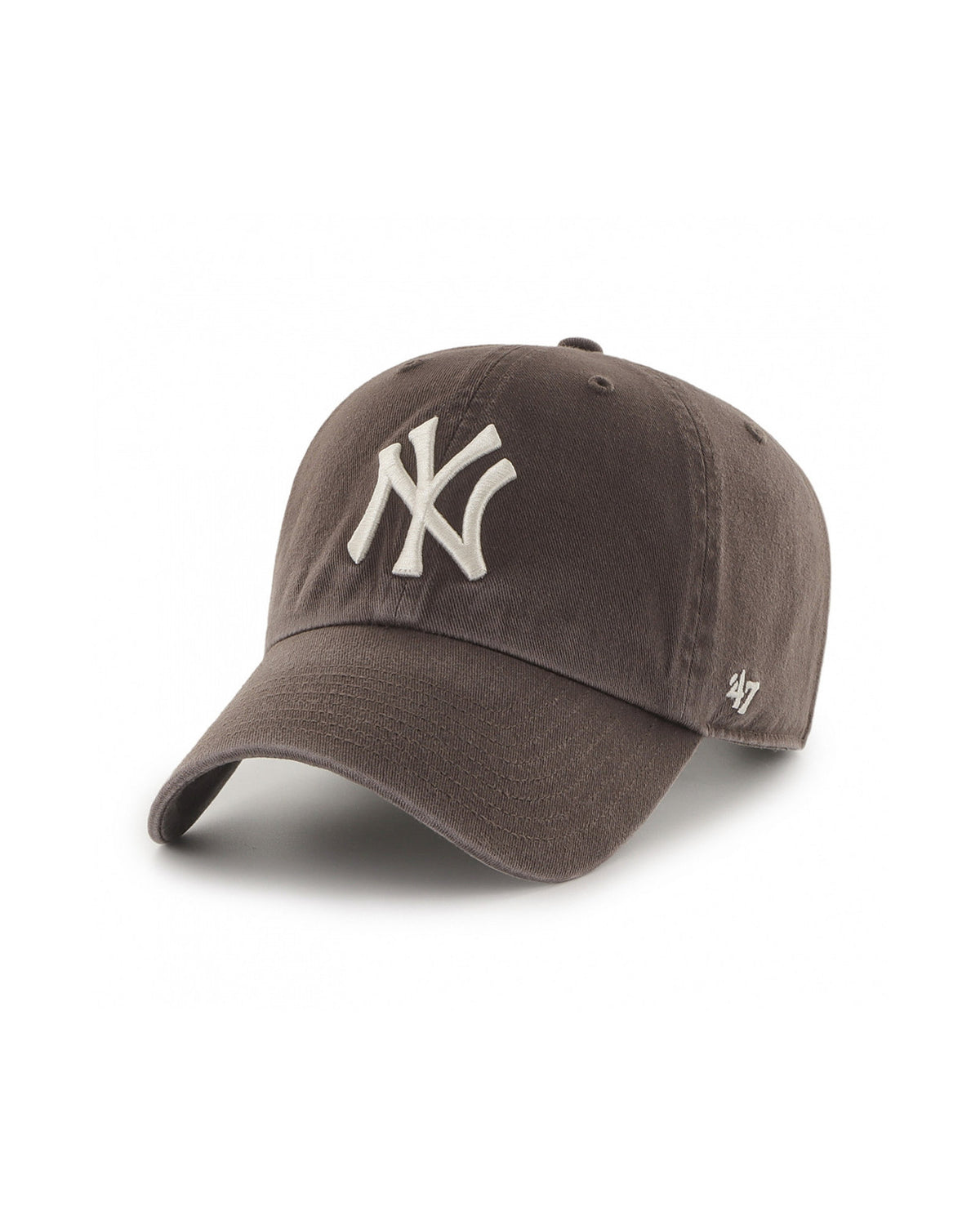 Casquettes 47 brand Contrast 47 Cleanup Neyyan Brown, vue de ¾ face