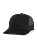 Casquettes 47 brand Mlb New York Yankees Contemporary 47 Trucker Black, vue avant 3/4 gauche