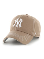 47 brand Mlb New York Yankees Contrast Stitch 47 Clean Up Portabella - Casquettes