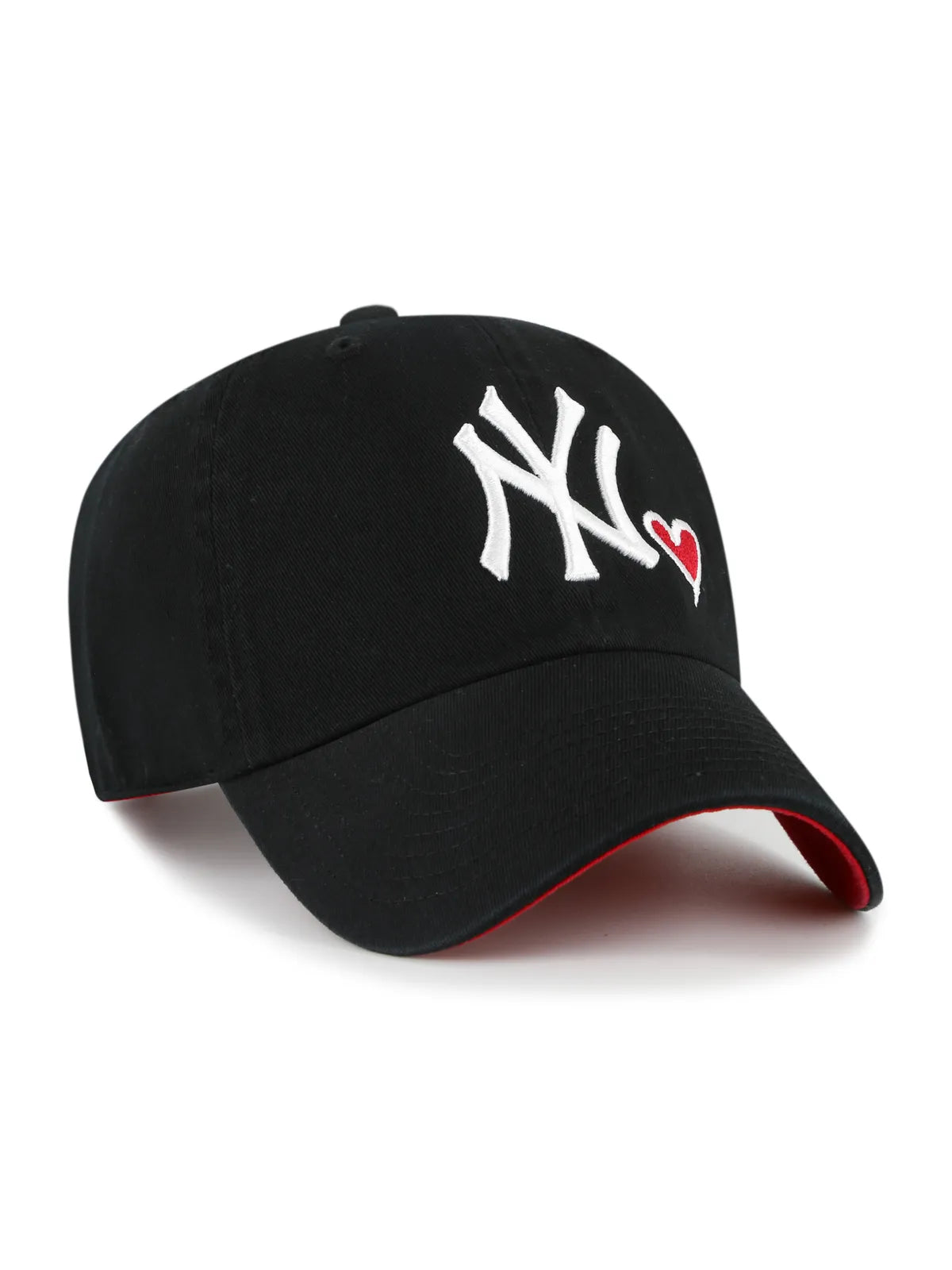 Casquettes 47 brand Mlb New York Yankees Icon 47 Clean Up Black, vue avant 3/4 gauche
