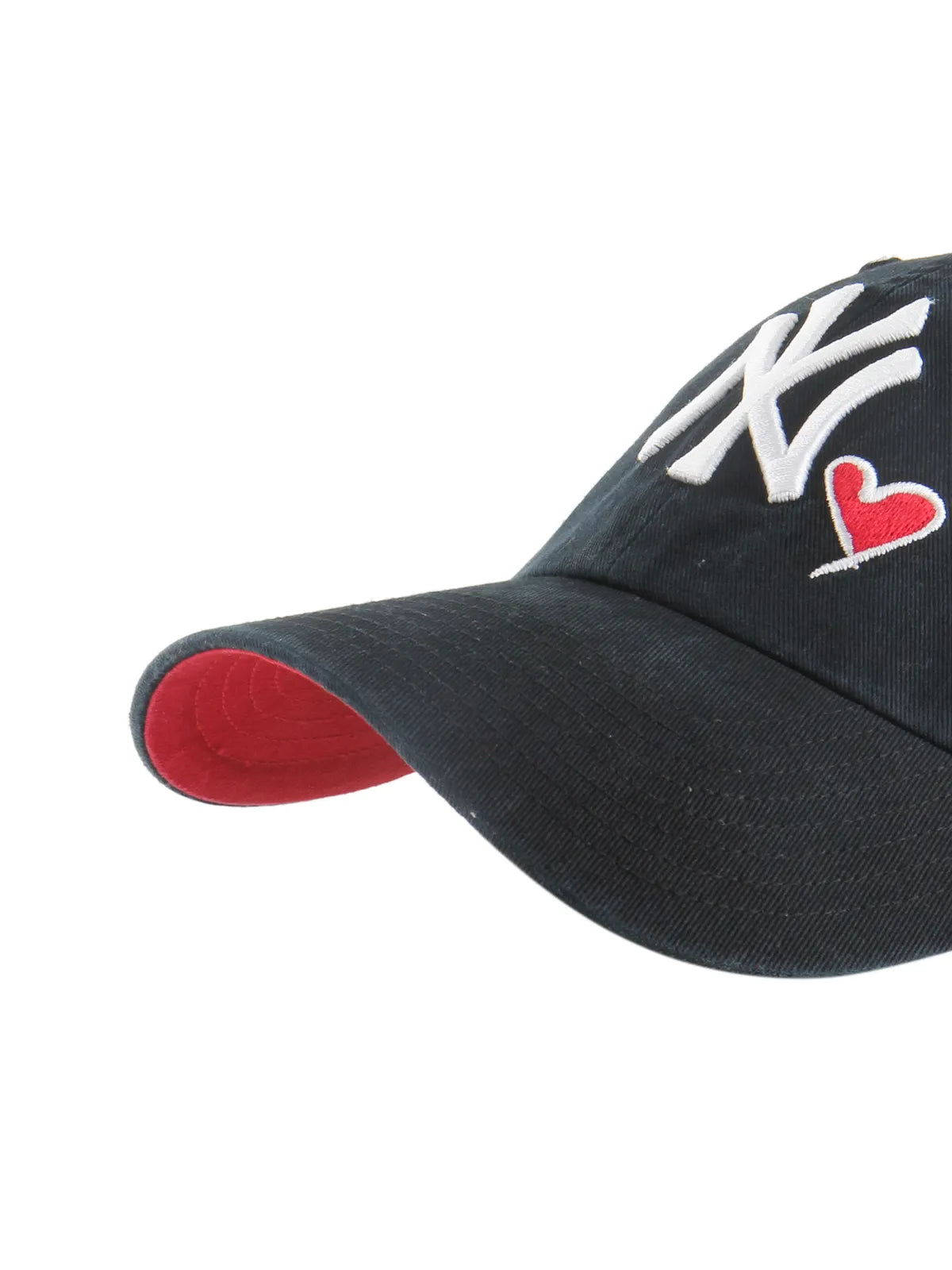 Casquettes 47 brand Mlb New York Yankees Icon 47 Clean Up Black, vue détail avant