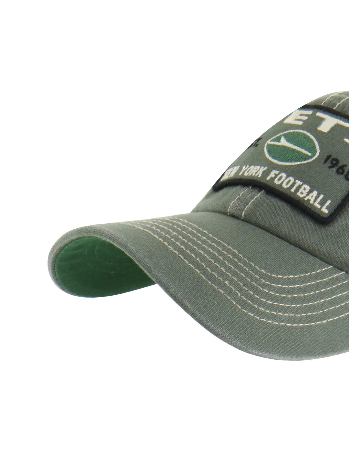 Casquettes 47 brand Nfl New York Jets Wabash 47 Clean Up Moss, vue détail avant