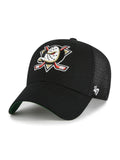 Casquettes 47 brand Nhl Anaheim Ducks Branson 47 Mvp Black, vue avant