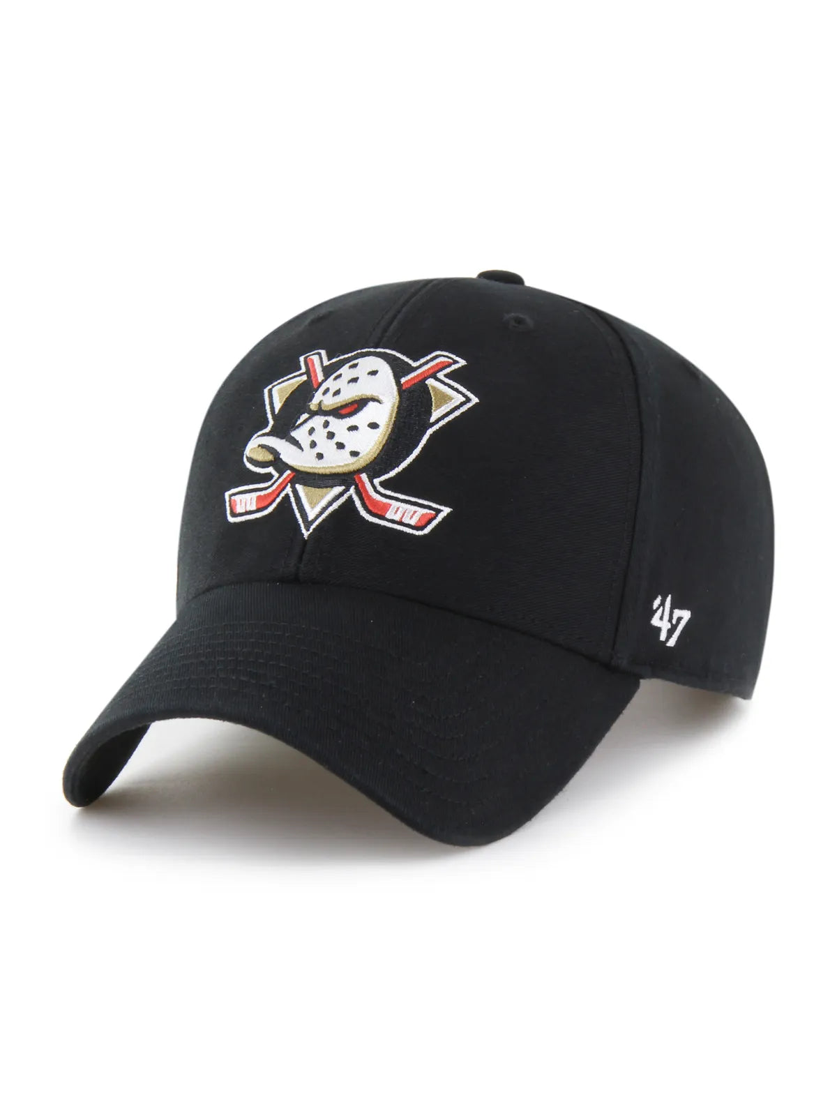 Casquettes 47 brand Nhl Anaheim Ducks Legend 47 Mvp Black, vue avant