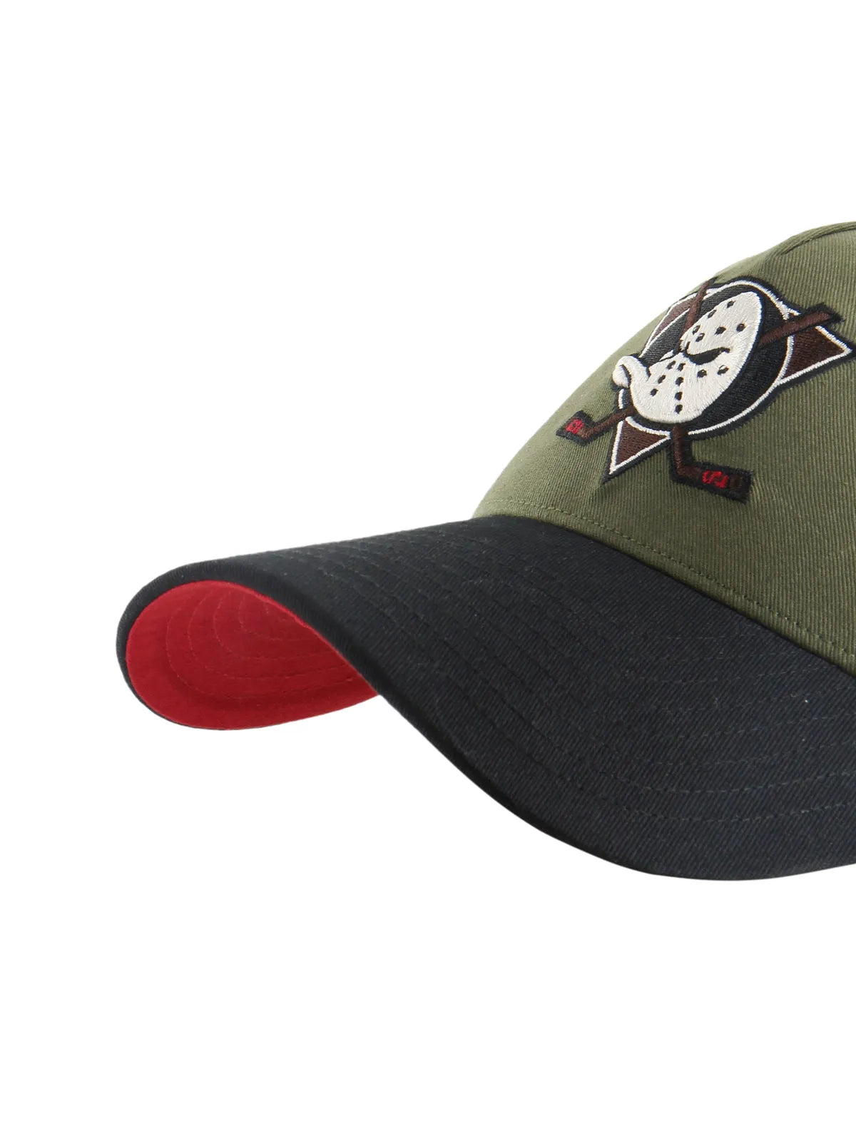 Casquettes 47 brand Nhl Anaheim Ducks Sure Shot Tt Cotton 47 Mvp Dt Sandalwood, vue détail avant