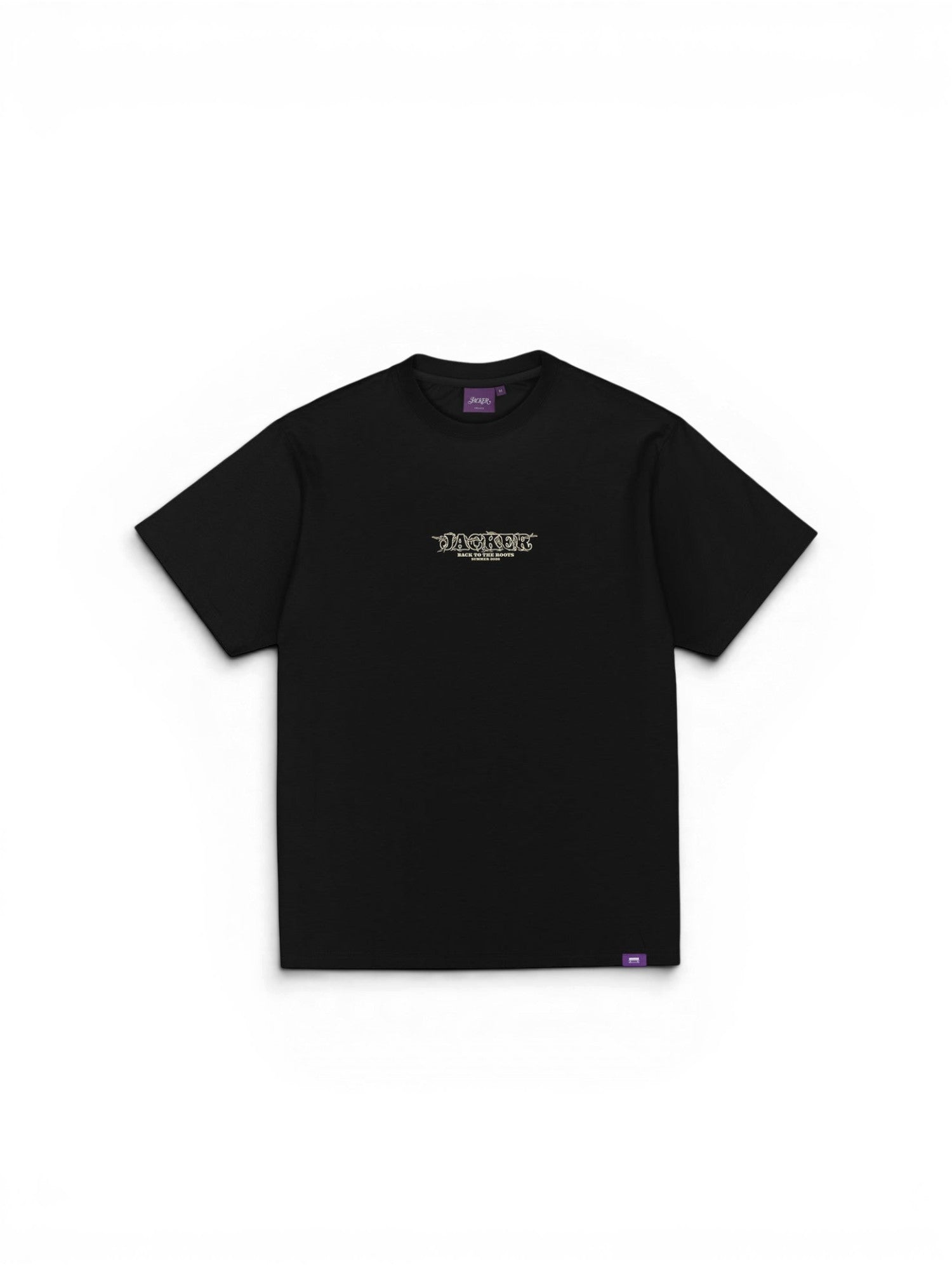 vue a plat du t-shirt no signal jacker de face
