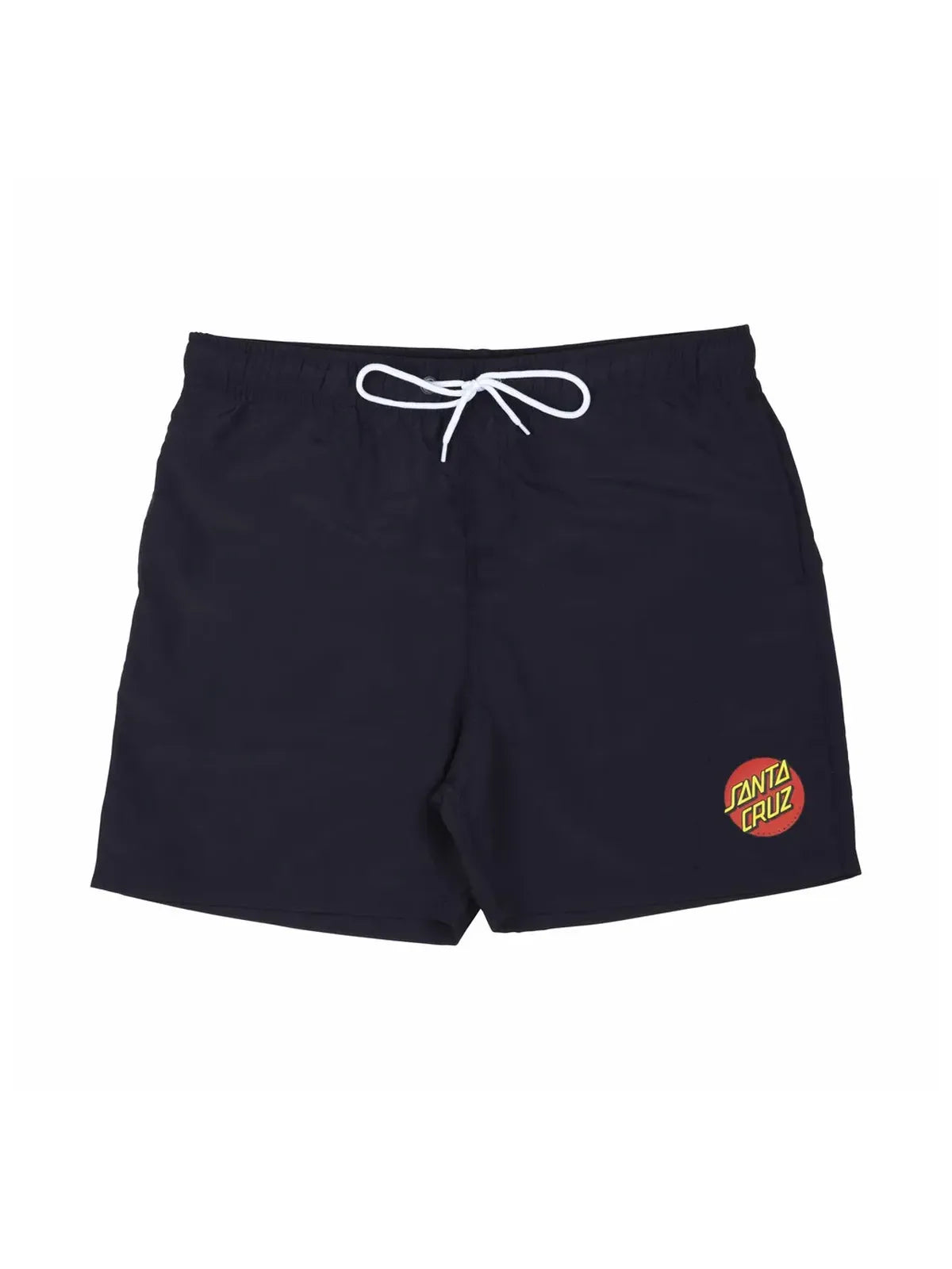 Maillots de bain Santa cruz Classic Dot Swimshort Black, vue de face