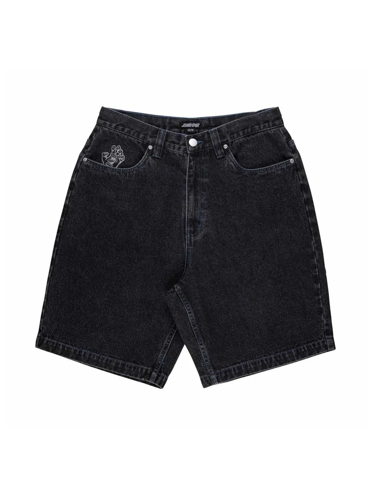 Shorts Santa cruz Stamped Big Shorts Black, vue de face