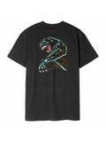 Teeshirts Santa cruz Natas Sketch Panther T-Shirt Black, vue de face