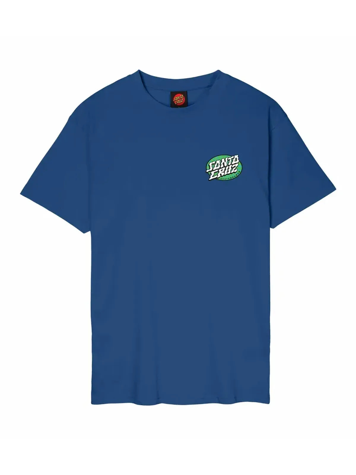 Teeshirts Santa cruz Vertigo Dot T-Shirt Rich Navy, vue de face