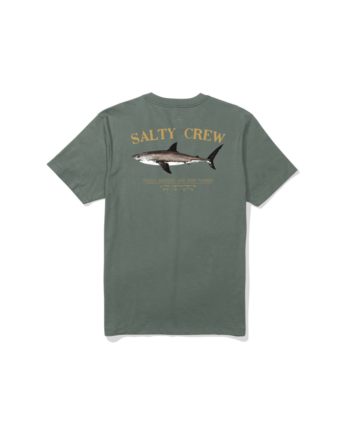 Teeshirts Salty crew Bruce S/S Tee Laurel Wreath, vue dos
