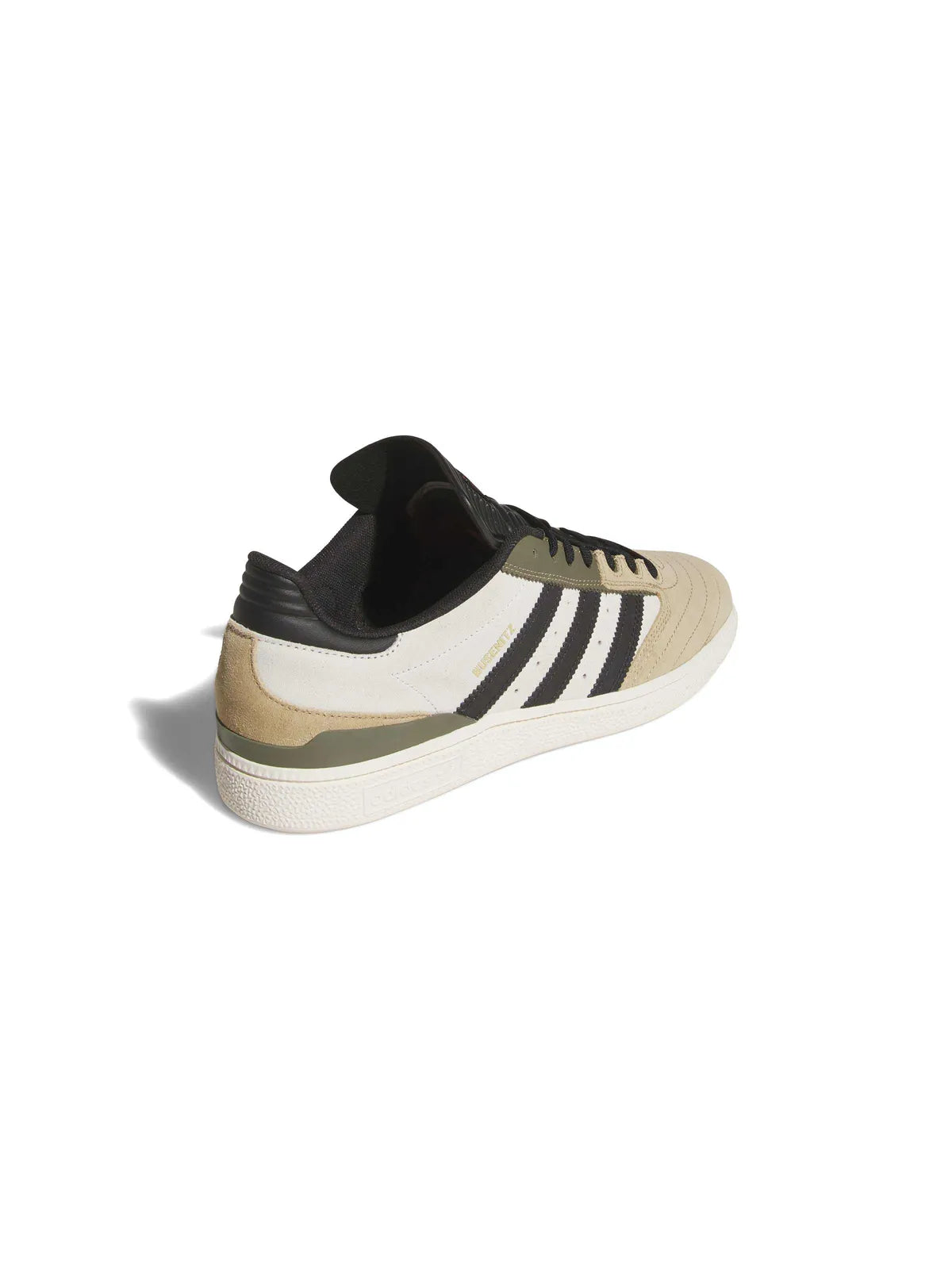 Chaussures de skateboard Adidas-Busenitz-Cardboard, vue de profil arrière ¾