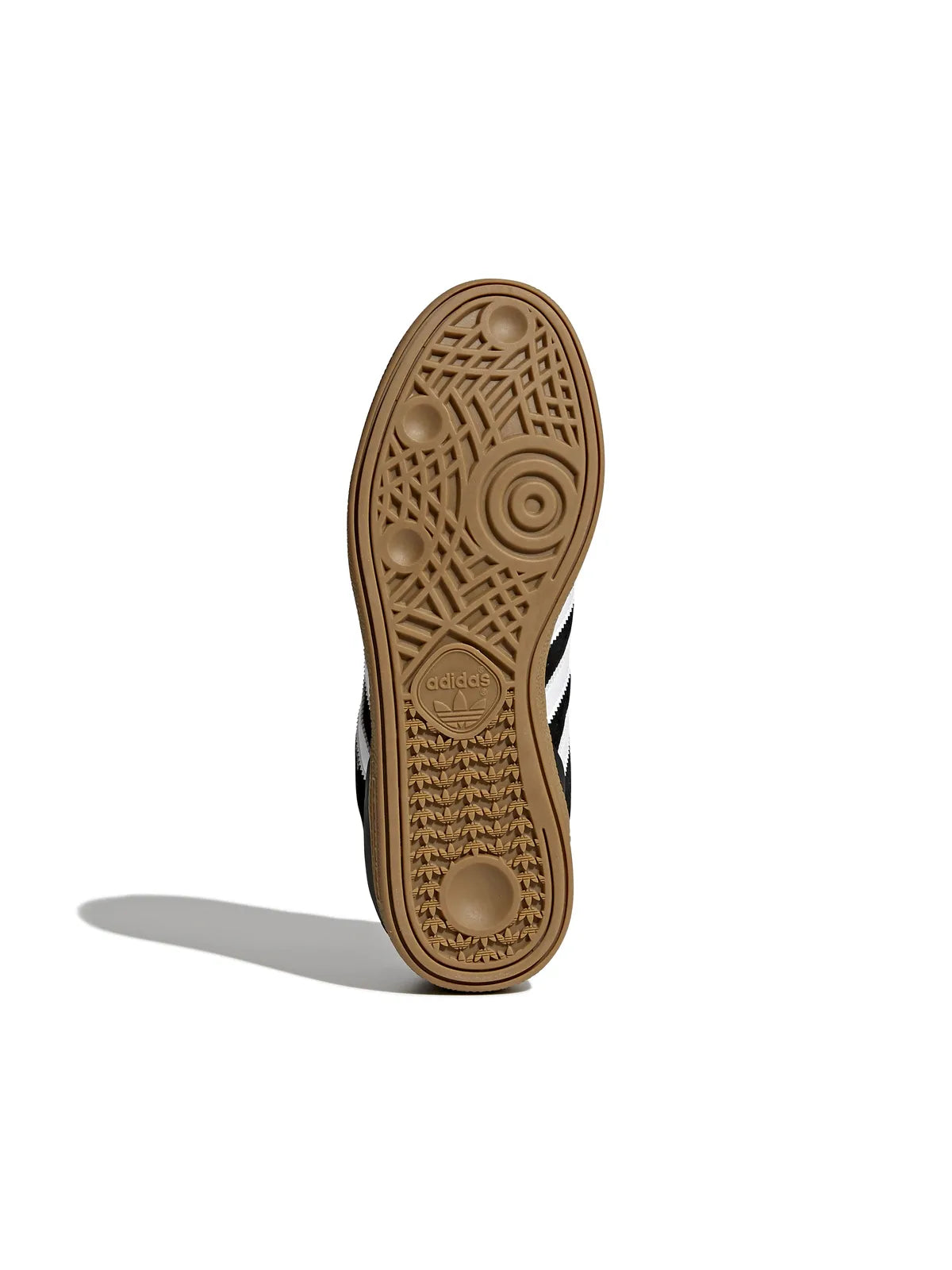Chaussures de skateboard Adidas-Busenitz-Core Black, vue du dessous détail semelle