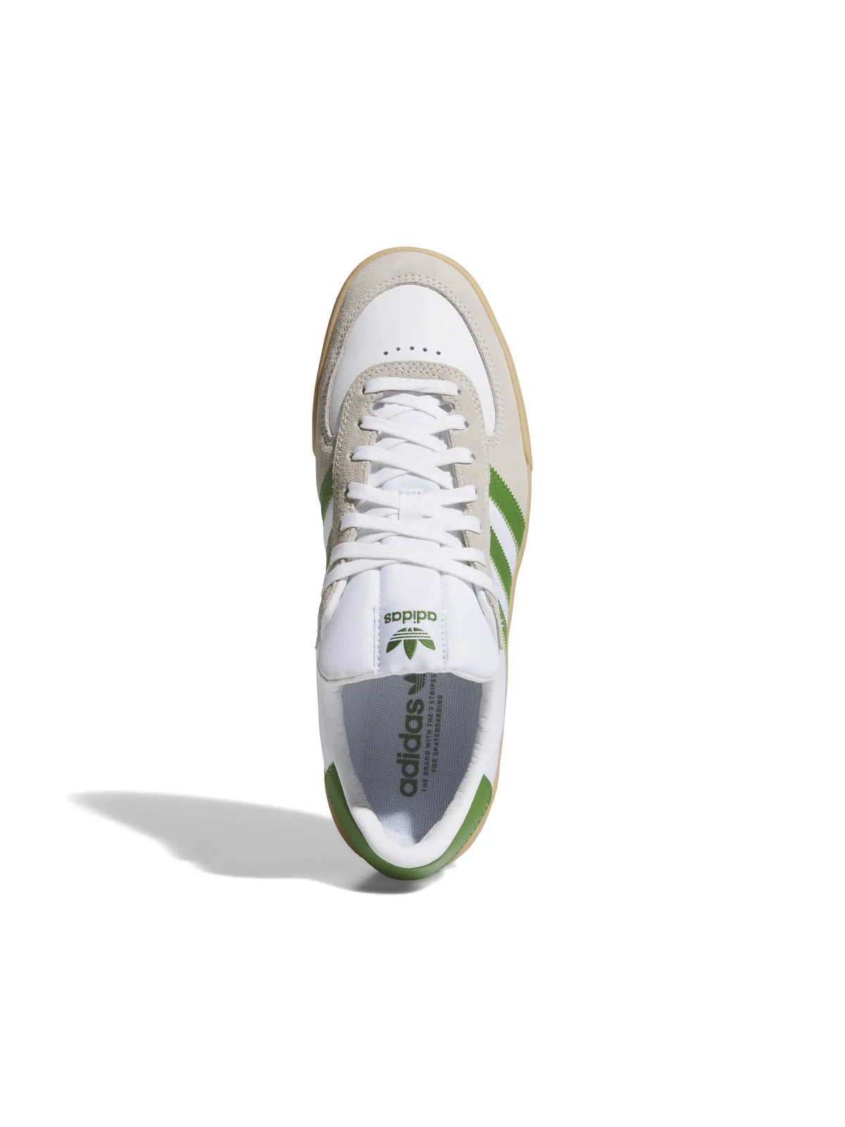 Chaussures de skateboard Adidas-Busenitz Vulc Ii-Alumina, vue du dessus détail chaussure