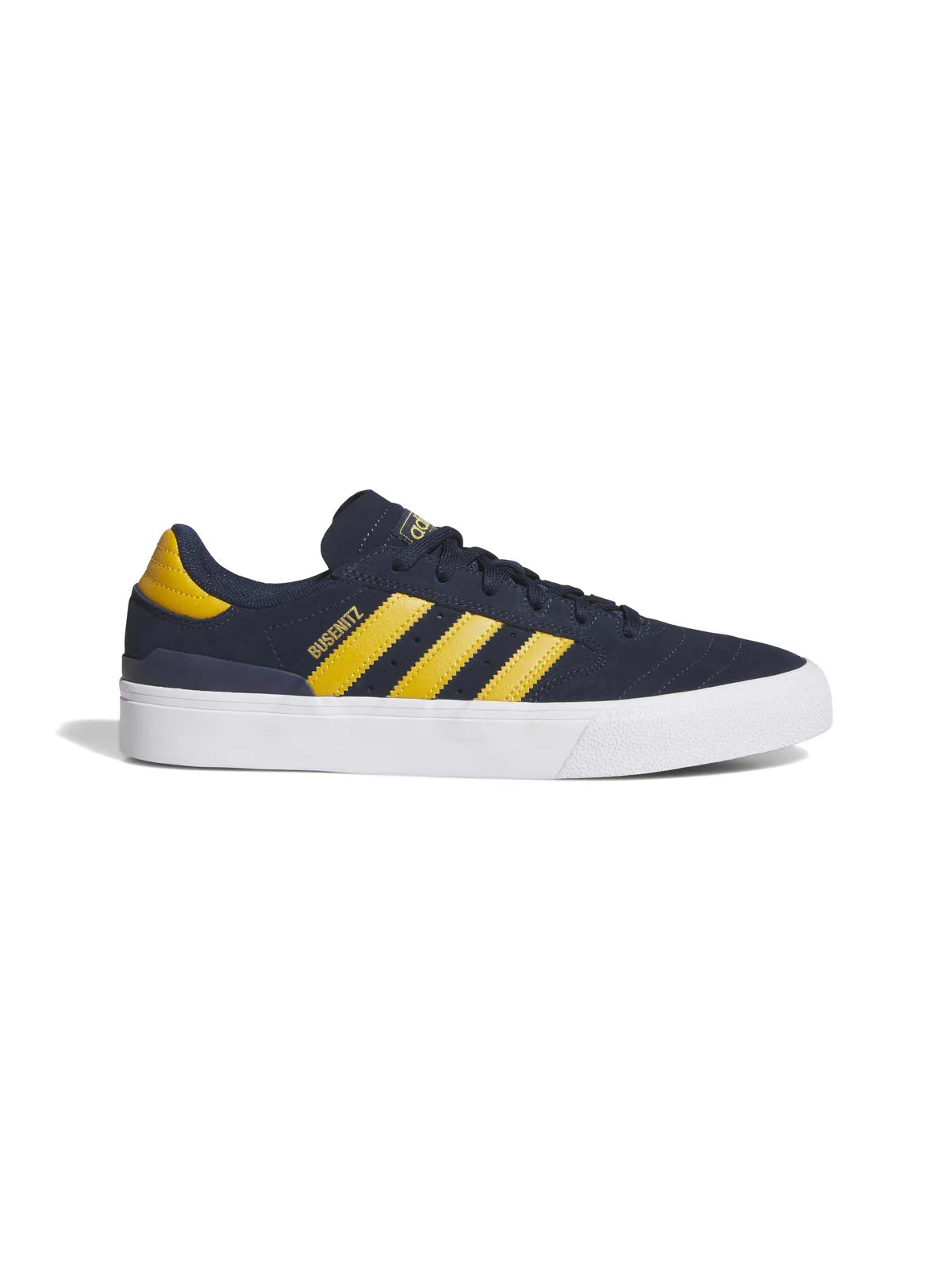Chaussures de skateboard Adidas-Busenitz Vulc Ii-Collegiate Navy, vue latérale droite