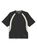 Teeshirts Adidas Fs+ Jersey Black/Khathr, vue de face