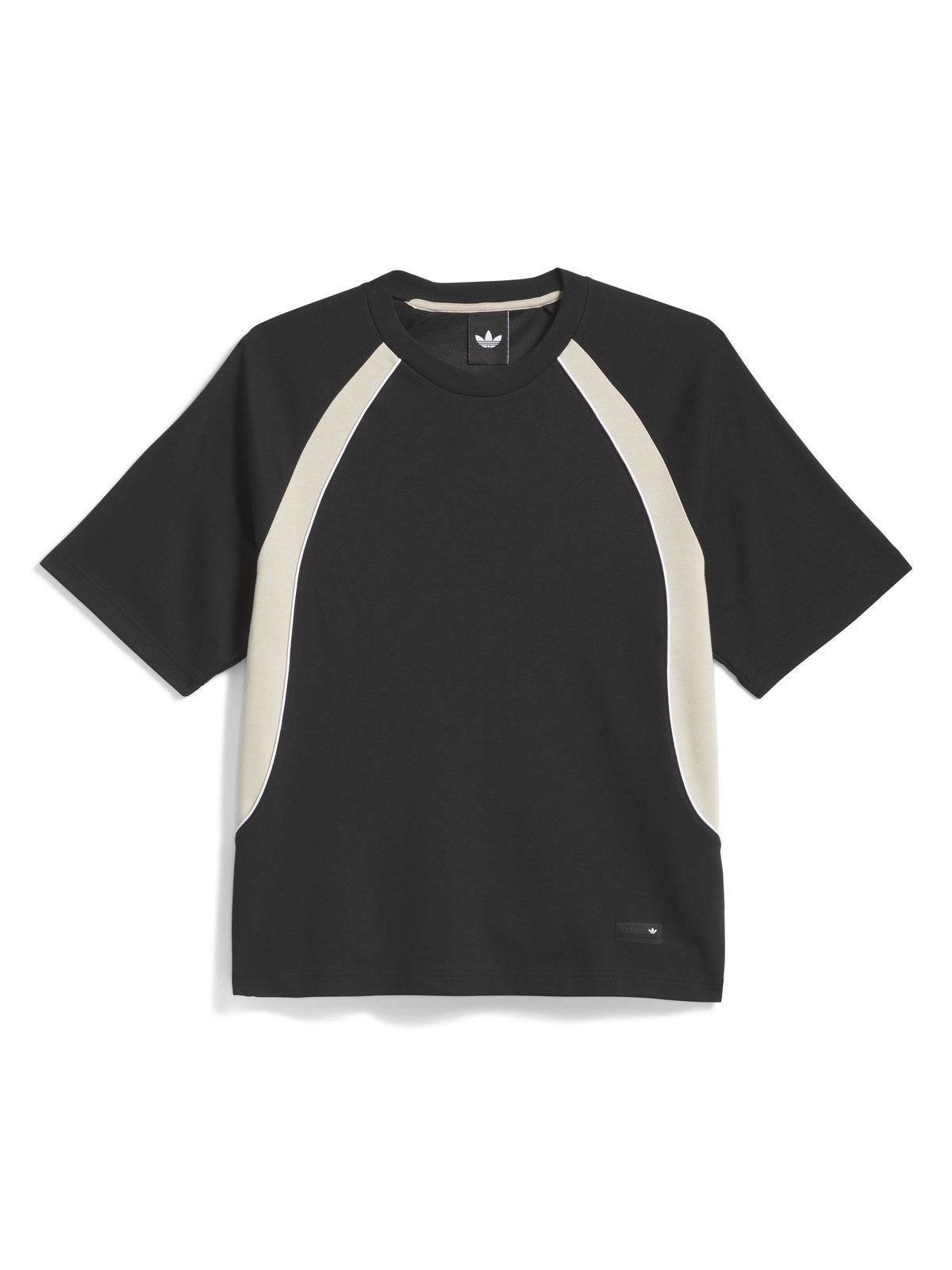Teeshirts Adidas Fs+ Jersey Black/Khathr, vue de face