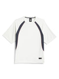 Teeshirts Adidas Fs+ Jersey Cwhite/Aurink, vue a plat de face