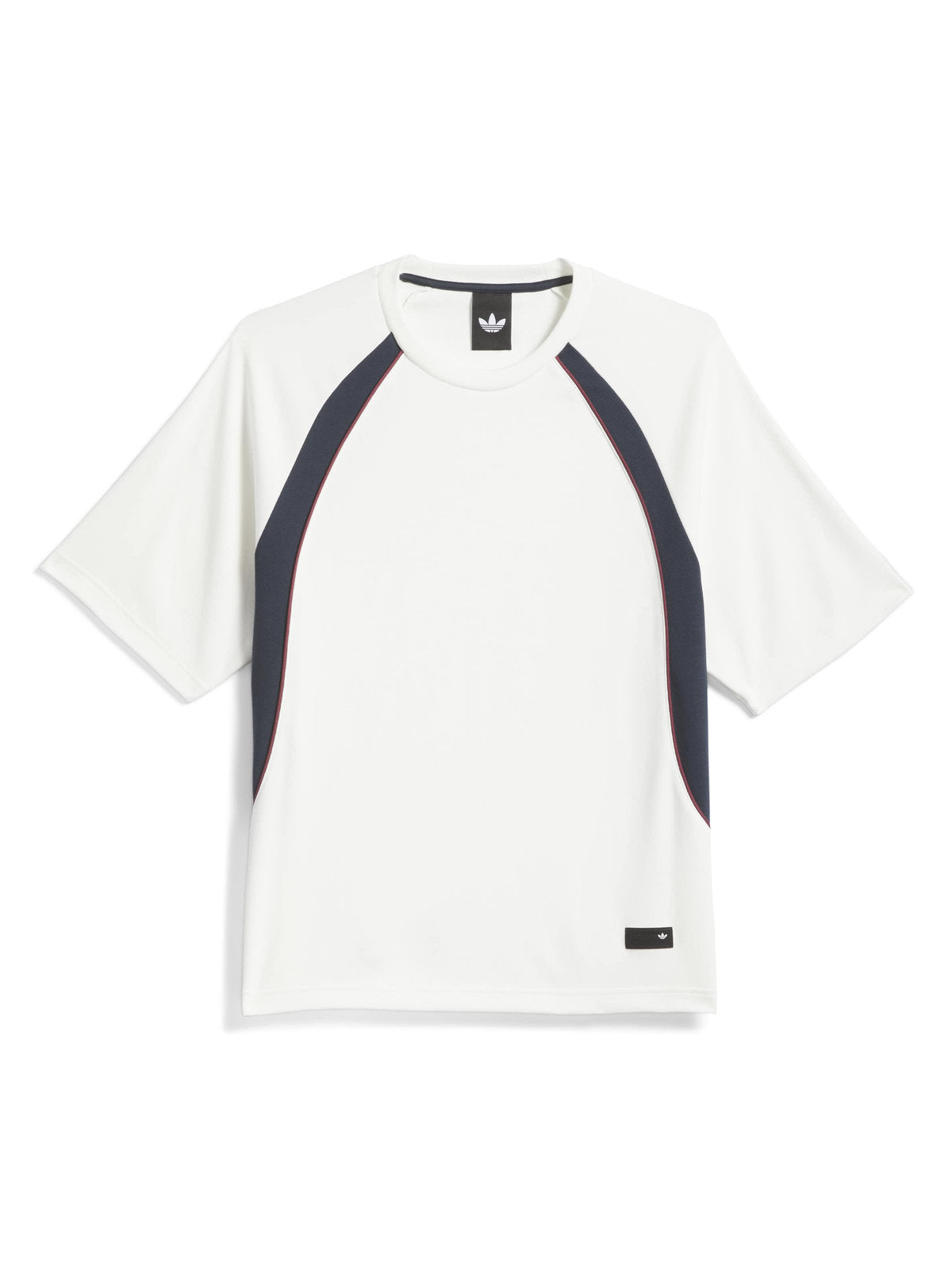 Teeshirts Adidas Fs+ Jersey Cwhite/Aurink, vue a plat de face