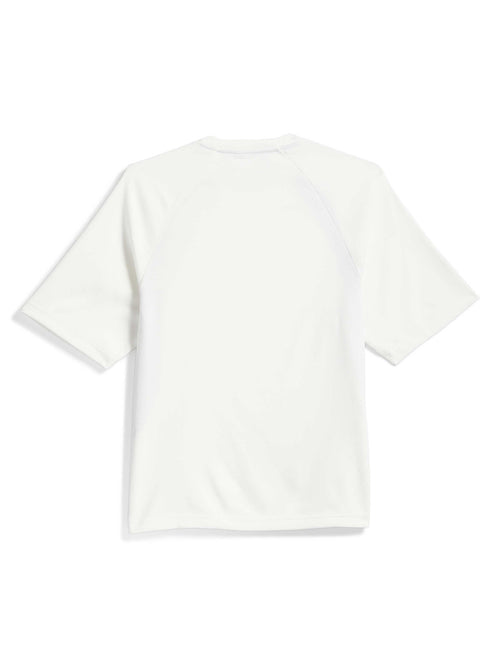 Teeshirts Adidas Fs+ Jersey Cwhite/Aurink, vue a plat de dos
