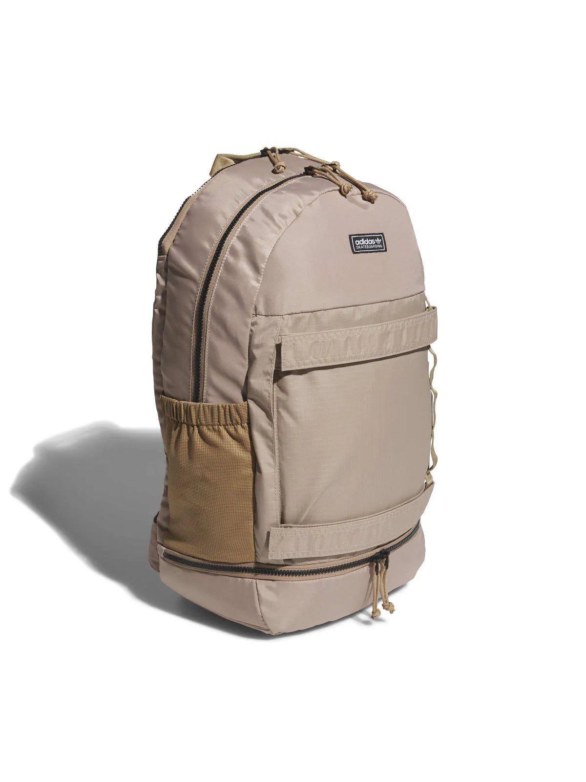 Sacs Adidas-Fsbs Bcpk-Trace Khaki, vue de cote de ¾