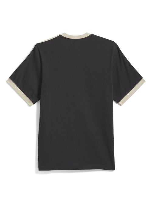 Teeshirts Adidas Fsbs Ringer Tee Black Khaki Three, vue a plat de dos