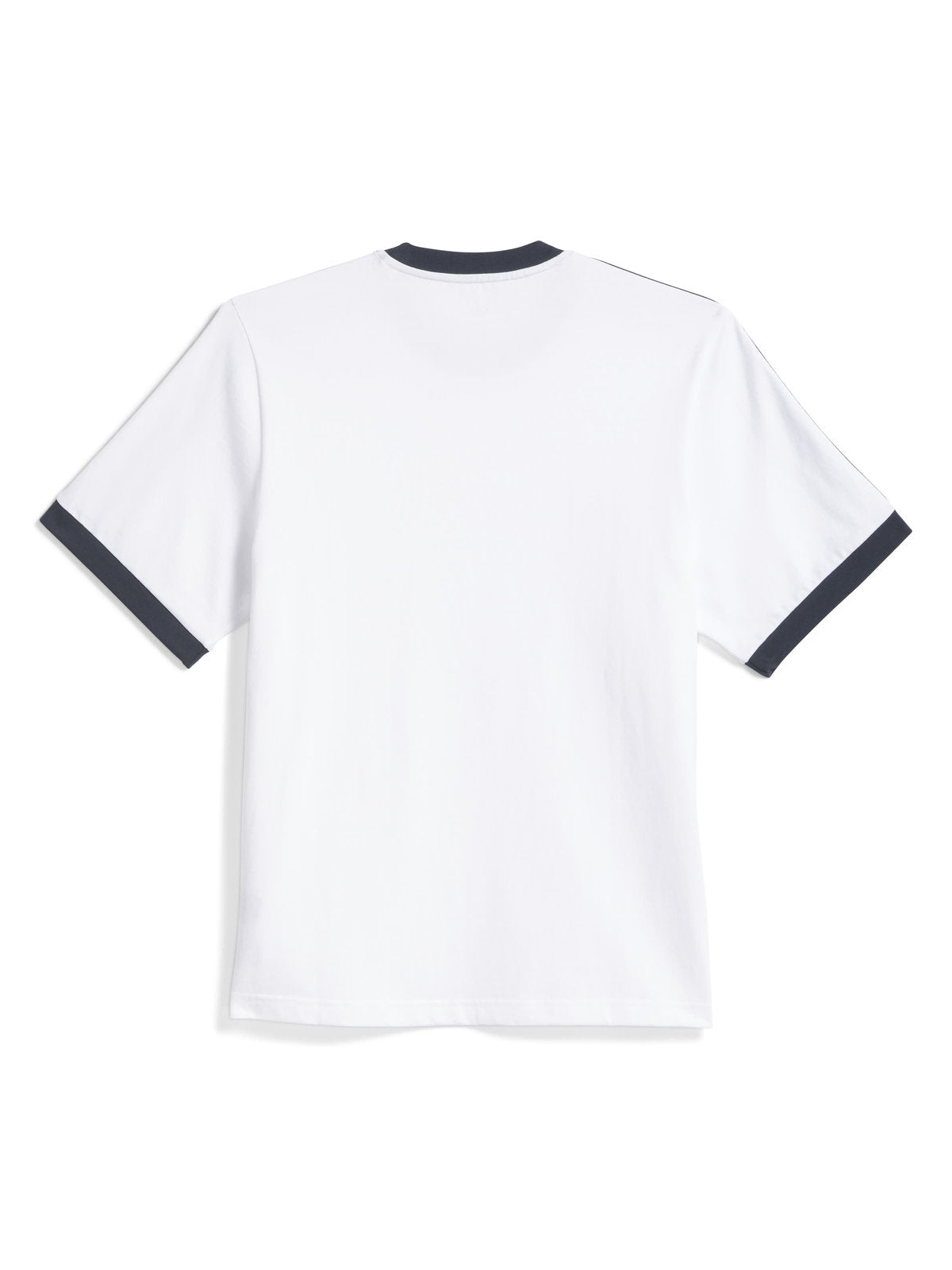 Teeshirts Adidas Fsbs Ringer Tee White Aurora Ink, vue a plat de dos