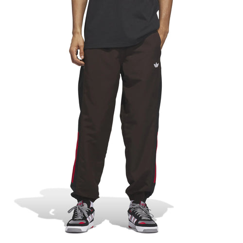 Pantalons Adidas-Gatsele Trk Pnt-Aurora Coffee Met., vue portée de face