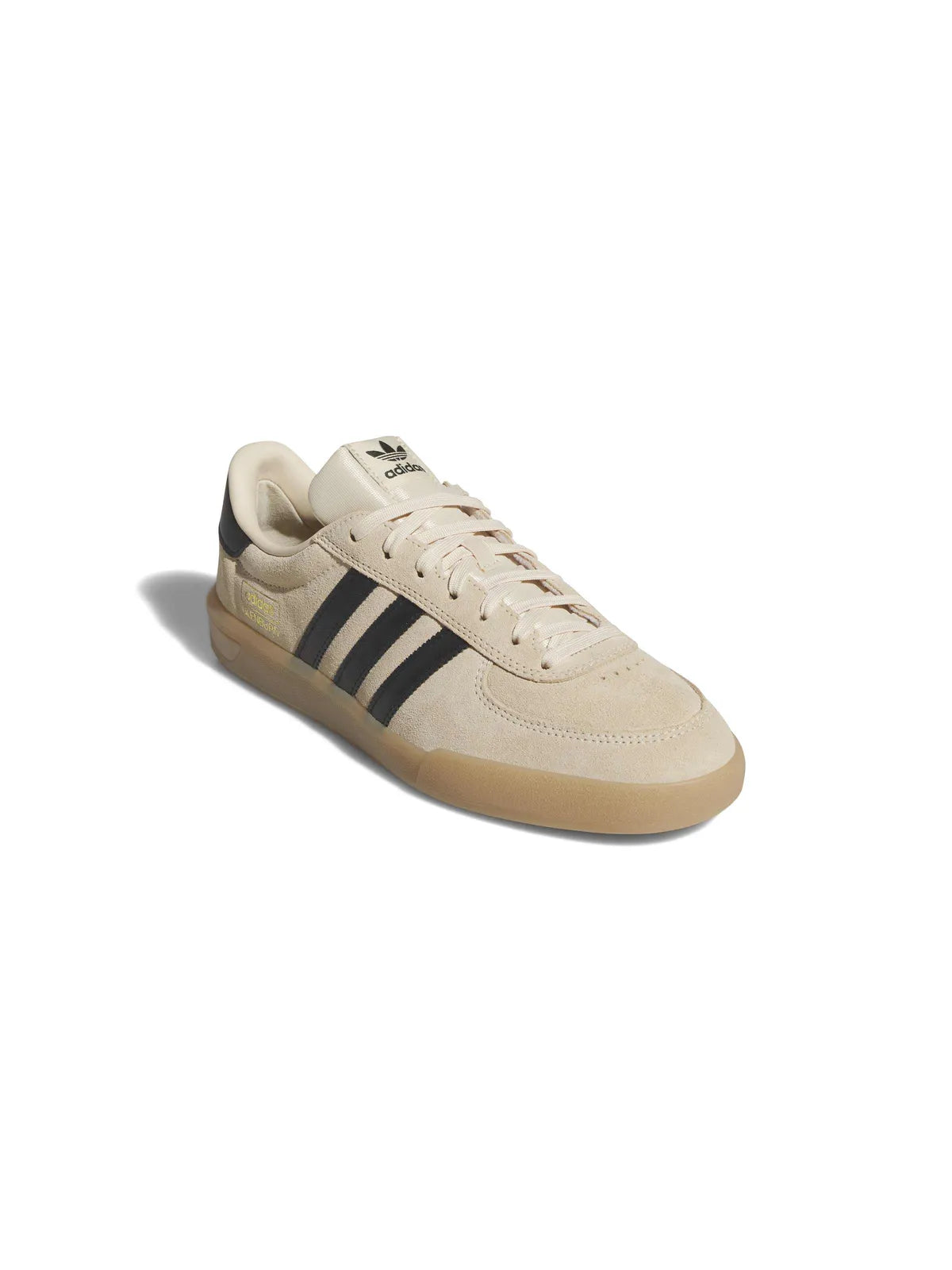 Chaussures de skateboard Adidas-Glenburn-Sand Strata, vue de profil avant ¾