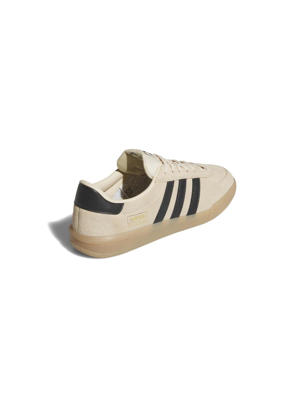Chaussures de skateboard Adidas-Glenburn-Sand Strata, vue de profil arrière ¾