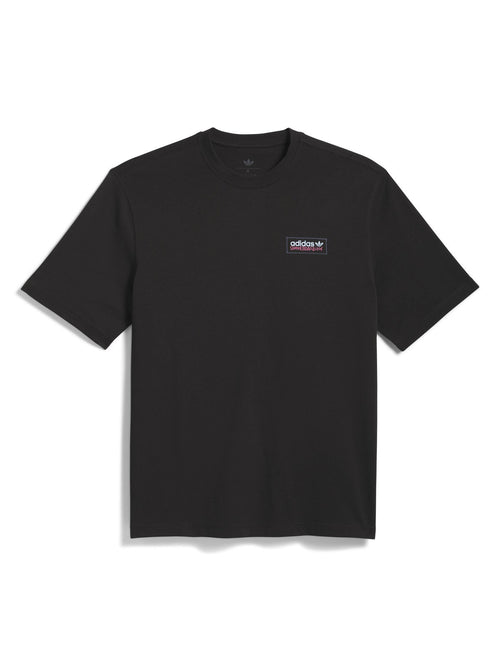 Teeshirts Adidas Gonz Mod Tee Black, vue de face a plat
