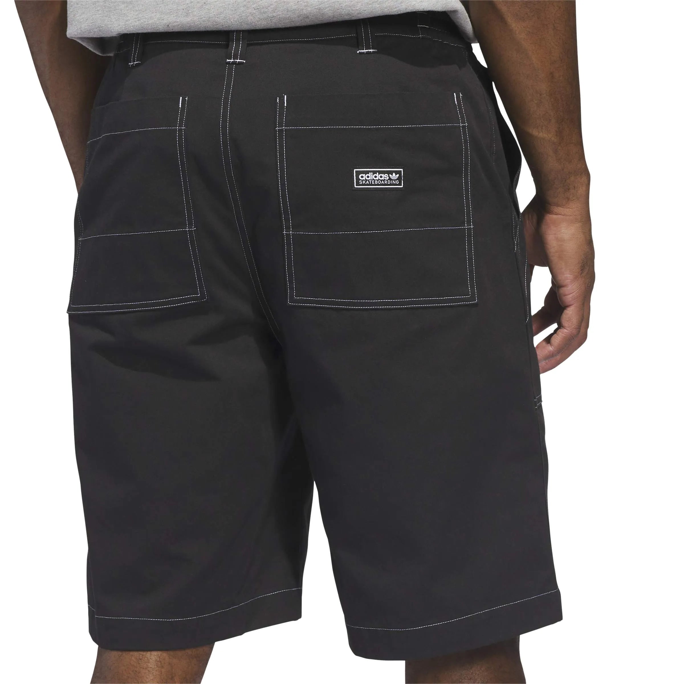 Shorts Adidas-Gonz Short-Black, vue détail arrière short