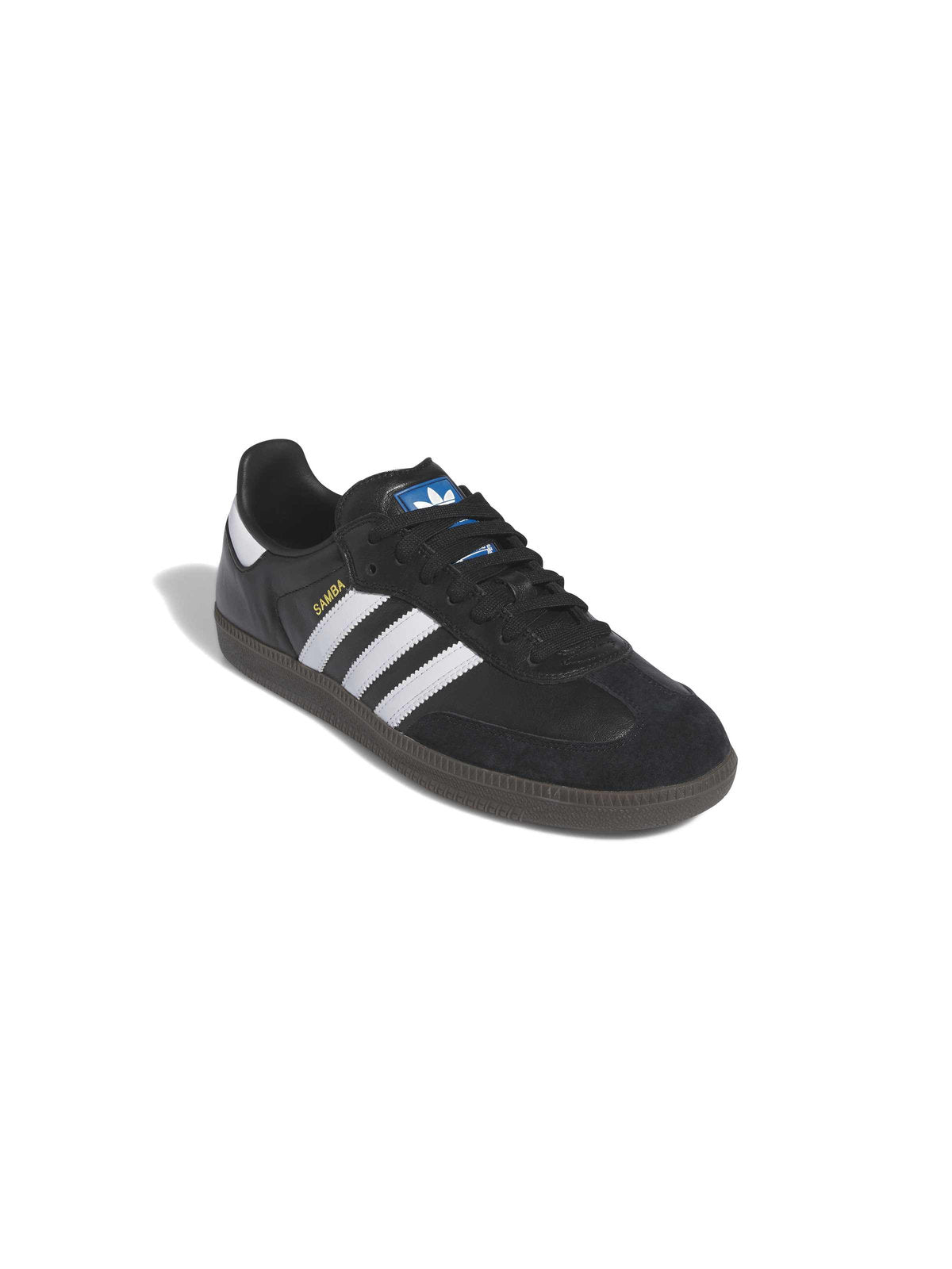 Sneakers Adidas Samba Adv Cblack/Ftwwht/Gum5, vue de ¾ face