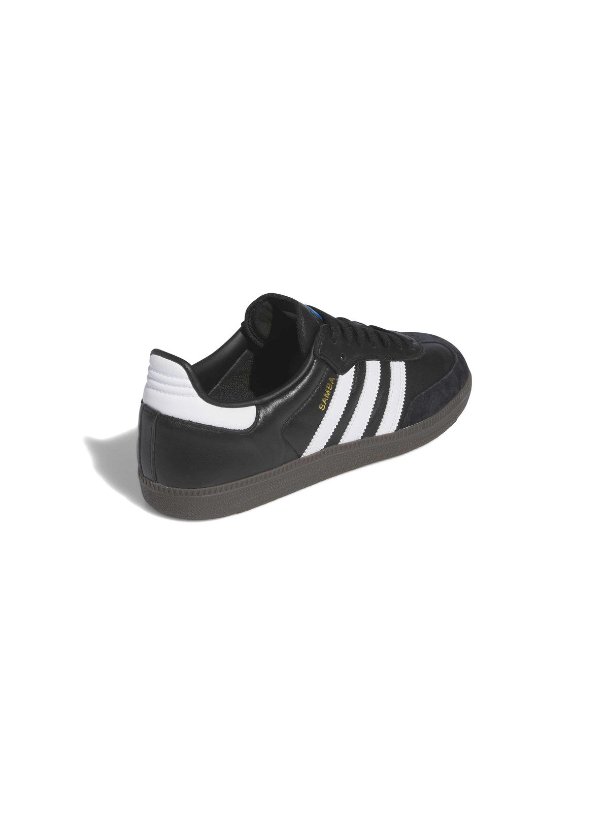 Sneakers Adidas Samba Adv Cblack/Ftwwht/Gum5, vue de ¾ face arrière