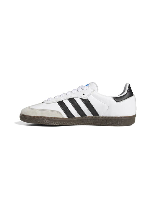 Sneakers Adidas-Samba Adv-Ftwr White, vue latérale gauche