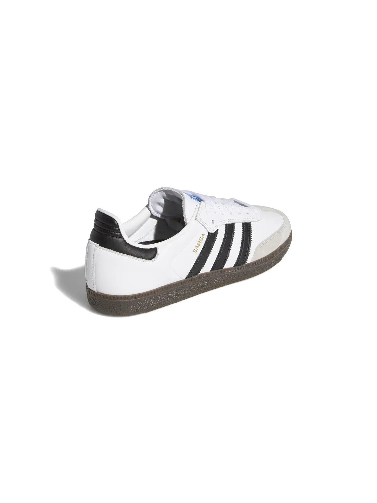 Sneakers Adidas-Samba Adv-Ftwr White, vue du dessus détail chaussure