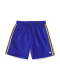 Shorts Adidas-Skt Wtr Short-Team Royal Blue, vue de face à plat