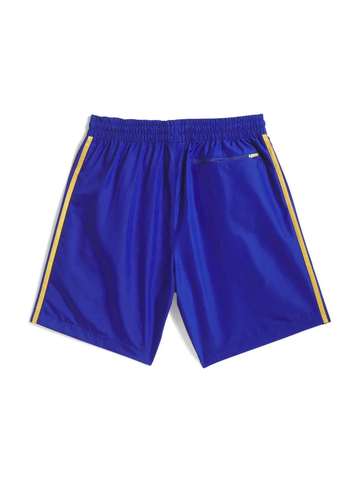 Shorts Adidas-Skt Wtr Short-Team Royal Blue, vue de l’arrière à plat