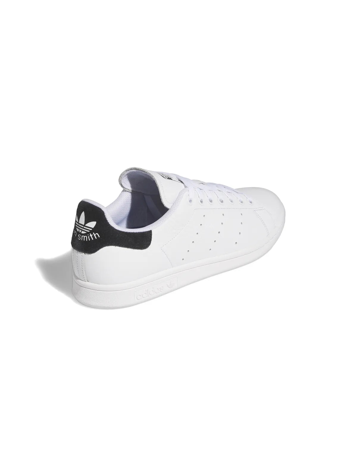 Sneakers Adidas-Stan Smith Adv-Ftwr White, vue de profil arrière ¾