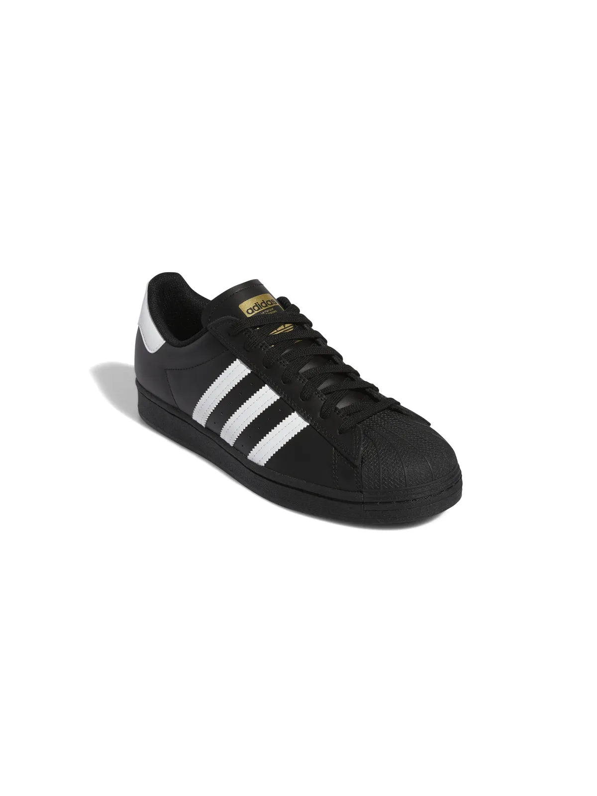 Sneakers Adidas-Superstar Adv-Core Black, vue de profil avant ¾