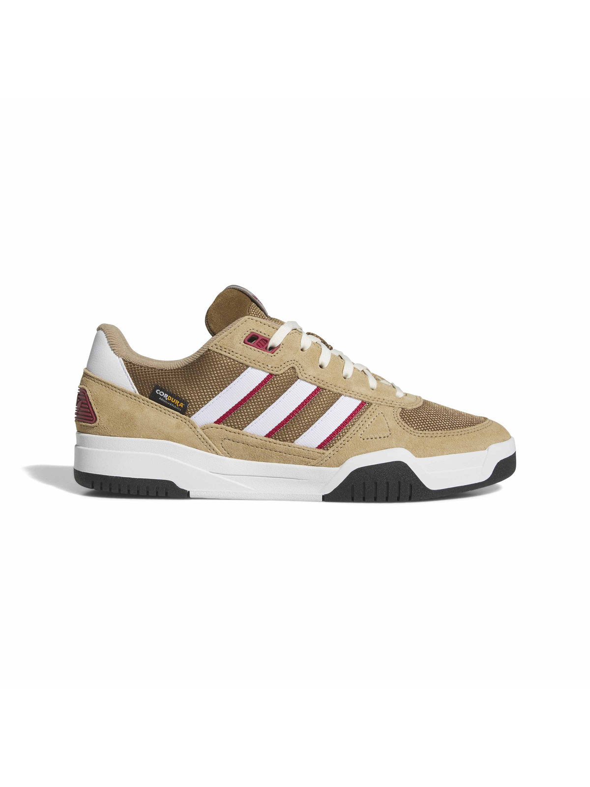 Chaussures de skateboard Adidas Tekkira Cup Cardbo/Ftwwht/Tmvire, vue du profil droit