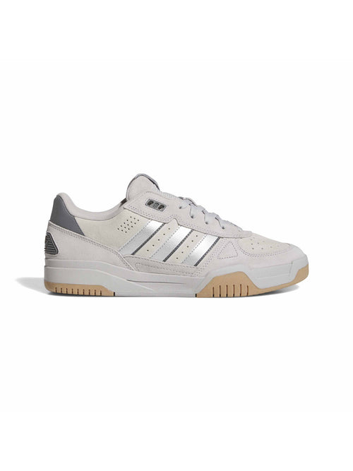 Chaussures de skateboard Adidas Tekkira Cup Grey Two Silver Metallic Grey Four, vue du profil droit