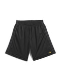 Shorts Adidas-Tyshawn B Short-Black, vue de face à plat