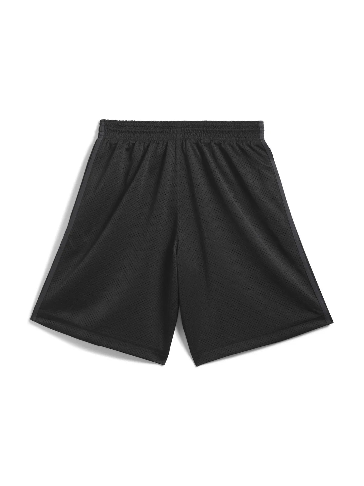 Shorts Adidas-Tyshawn B Short-Black, vue de l’arrière à plat