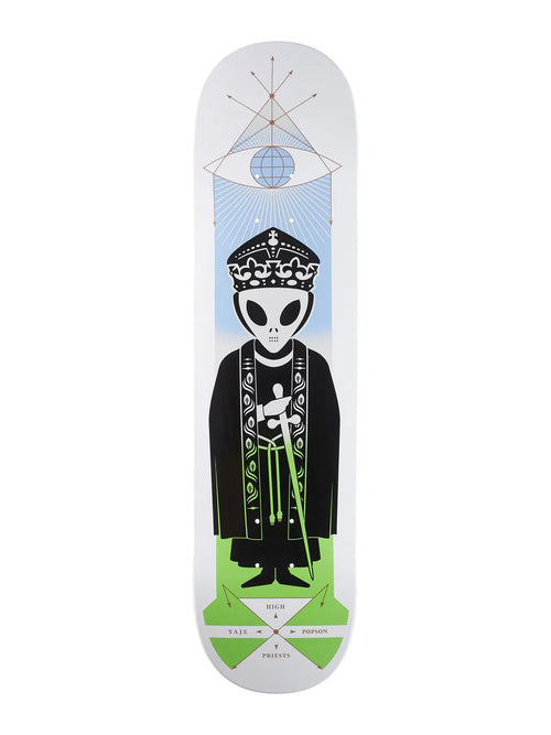 Planches de skate   Alien Workshop Deck High Priest Yaje 8.0, vue de dessous