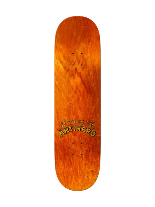 Planches de skate   Antihero Deck Customs Kanfouch Black 8.25 X 31.5 - 14, vue de dessus