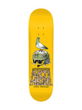 Planches de skate   Antihero Deck Liberdad Pfanner Yellow 8.25 X 32 - 14.38, vue de dessous
